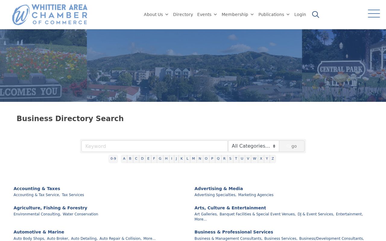 Whittier neighbors Chamber business directory